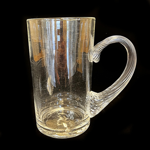Tall Mug with Swirl Handle (set of 2)